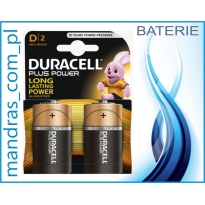 Baterie D LR20 Duracell [2szt.]