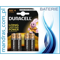 Baterie AA LR6 Duracell [4szt.]