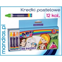 Kredki pastelowe 12kol. Kredki pastelowe 12kol.