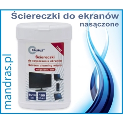 Ściereczki do czyszczenia ekranów [100szt.]