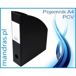 Pojemnik na dokumenty PCV czarny