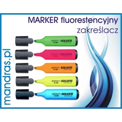 Marker FLUO zakreślacz kolory Marker FLUO zakreślacz kolory
