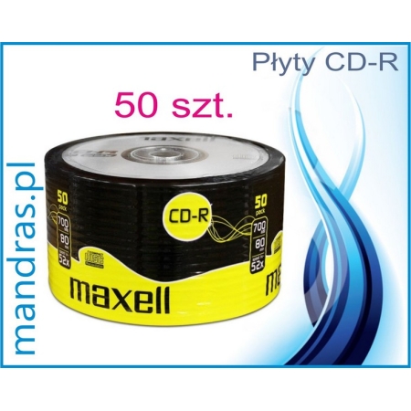 Płyty CD-R MAXELL [50szt.]