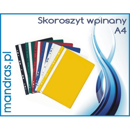 Skoroszyt wpinany A4 [10szt.] kolory