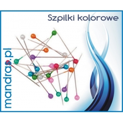 Szpilki kolorowe [100szt.]