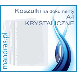 Koszulki na dokumenty A4 krystaliczne [100szt.]