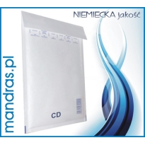 Koperty bąbelkowe BIAŁE CD (200szt.)