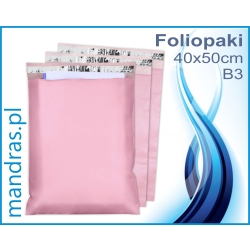 Foliopaki KFR4 40x50cm RÓŻOWE [50szt.]