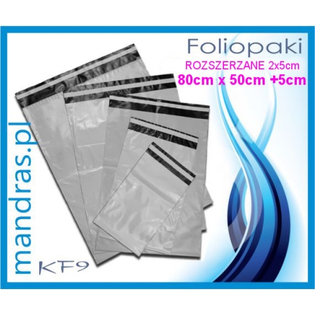 Foliopaki KF9 80x50 +10cm (50szt.)
