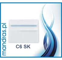 Koperty listowe C6 SK (100szt.)