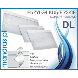 Przylgi kurierskie DL [100szt.]