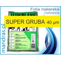 Folia malarska SUPER GRUBA 4x5m