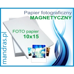 Papier FOTO magnetyczny 10x15cm [5szt.]