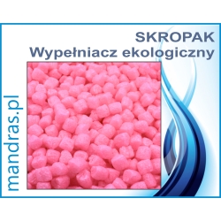 Wypełniacz SKROPAK decor RÓŻOWY eko 100l.