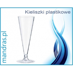 Kieliszki plastikowe do szampana 120ml [10szt.]