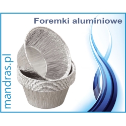 Foremki aluminiowe 0,11l do Muffinek [20szt.]