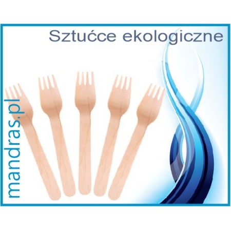 Widelce drewniane [100szt.]