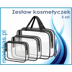 Komplet kosmetyczek [3szt.]
