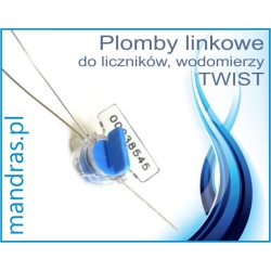 Plomby linkowe TWIST 30cm [10szt.]