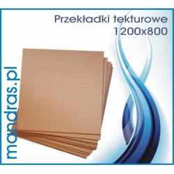 Przekładki tekturowe ARKUSZE 120x80cm [30szt.]