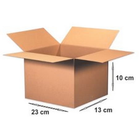 Pudełka klapowe 23x13x10cm - paleta 3200szt. - WYSYŁKA GRATIS