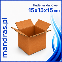 Pudełka klapowe 15x15x15cm [20szt.]