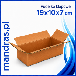 Pudełka klapowe 19x10x7cm [20szt.]