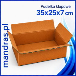 Pudełka klapowe 35x25x7cm [20szt.]