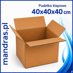 Pudełka klapowe 40x40x40cm [10szt.]
