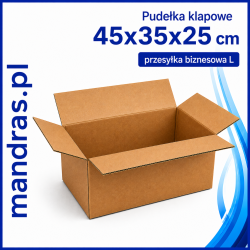 Pudełka klapowe 45x35x25cm L [20szt.]