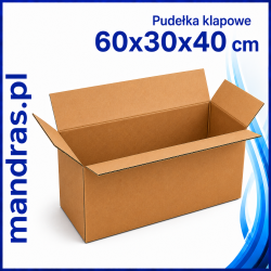 Pudełka klapowe 60x30x40cm [20szt.]