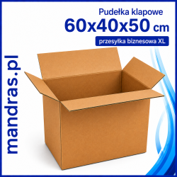 Pudełka klapowe 60x40x50cm XL [10szt.]
