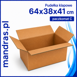 Pudełka klapowe 64x38x41cm InPost C [10szt.]