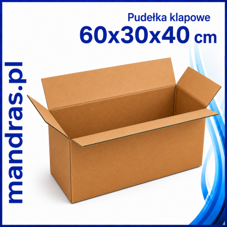 Pudełka klapowe 60x30x40cm [20szt.]