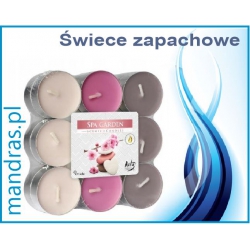 Świece zapachowe - ogród spa [18szt.]