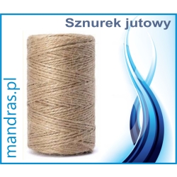 Sznurek jutowy 1,5mm 100g [100m]