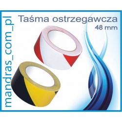 Taśma OSTRZEGAWCZA 48mmx33m