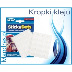 Kropki kleju Sticky Dots [64szt.]