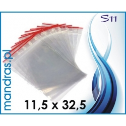 Woreczki strunowe s11 11,5x32,5cm [100szt.]