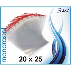Woreczki strunowe s20 20x25cm [100szt.]