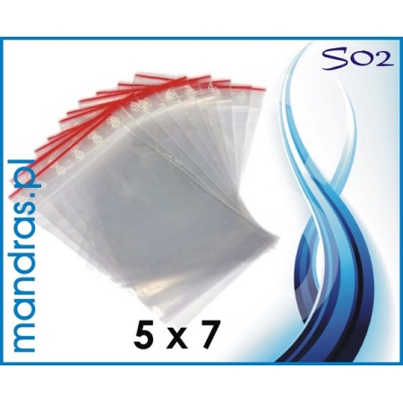 Woreczki strunowe s02 5x7cm [100szt.]