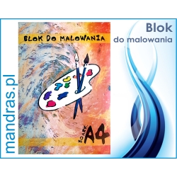 Blok do malowania A4 Blok do malowania A4
